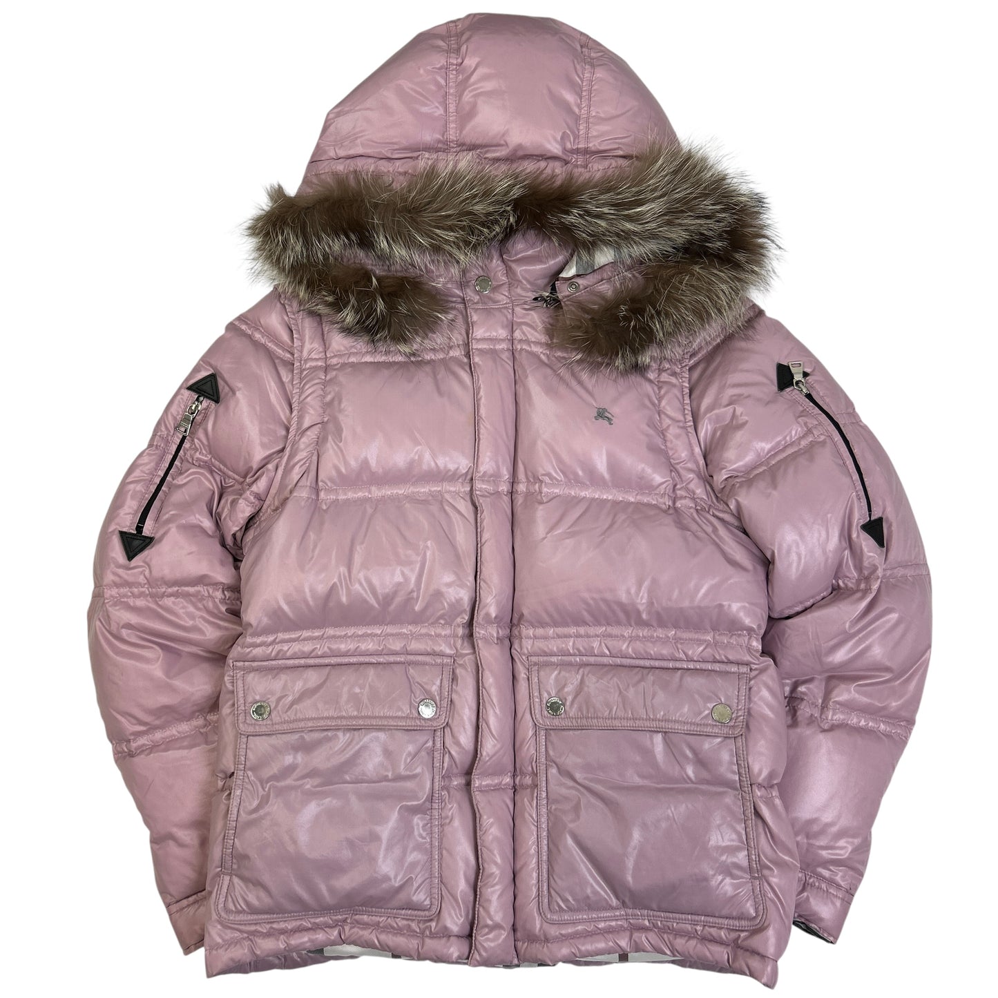 Burberry Fur Puffer (S)