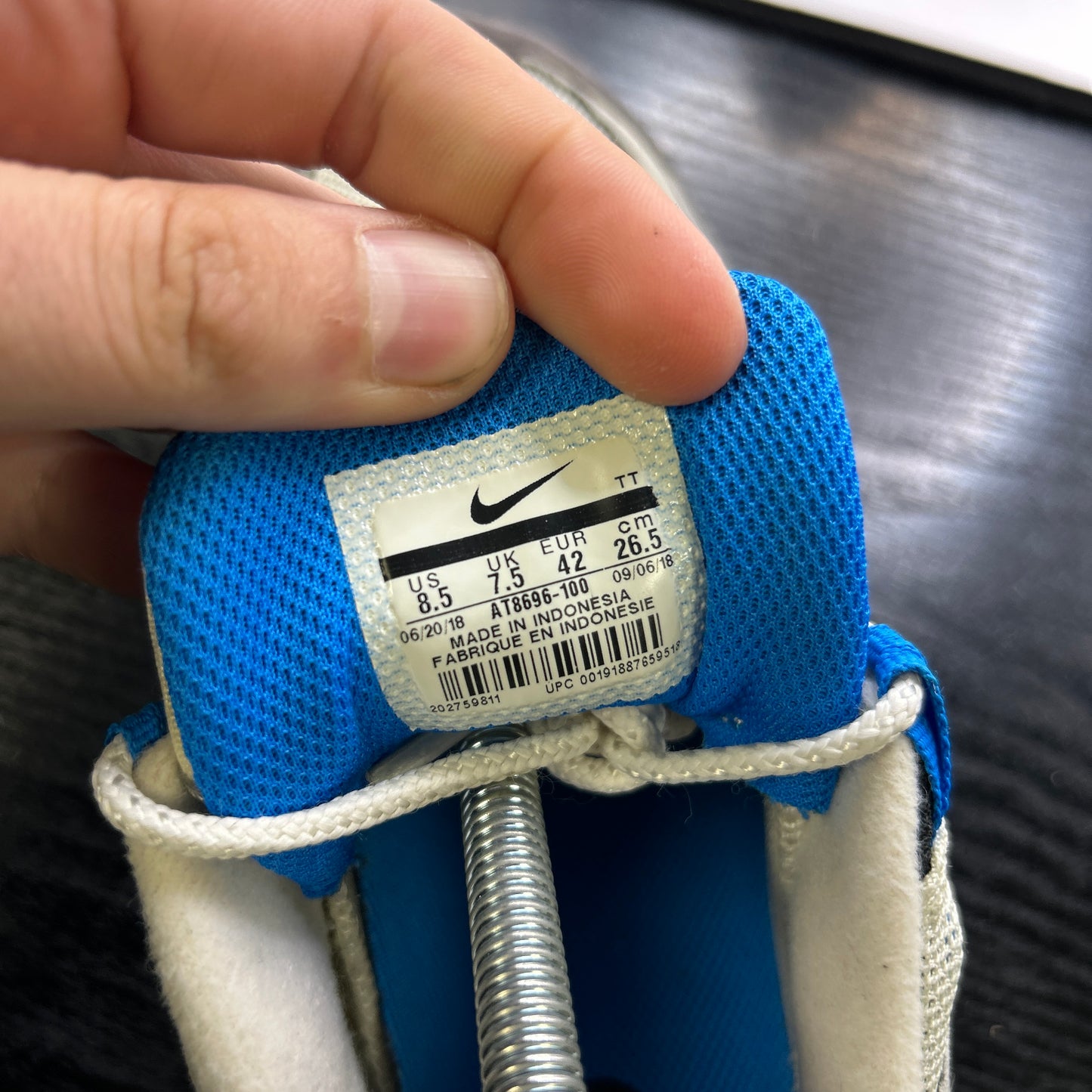 Nike Crystal Blue 95s (UK 7.5)