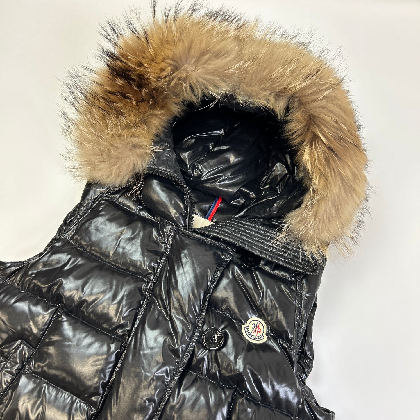 Moncler Fur Gilet (S)