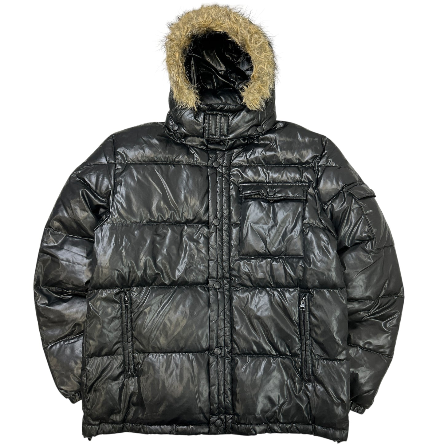 Japanese 00s Fur Puffer (L)