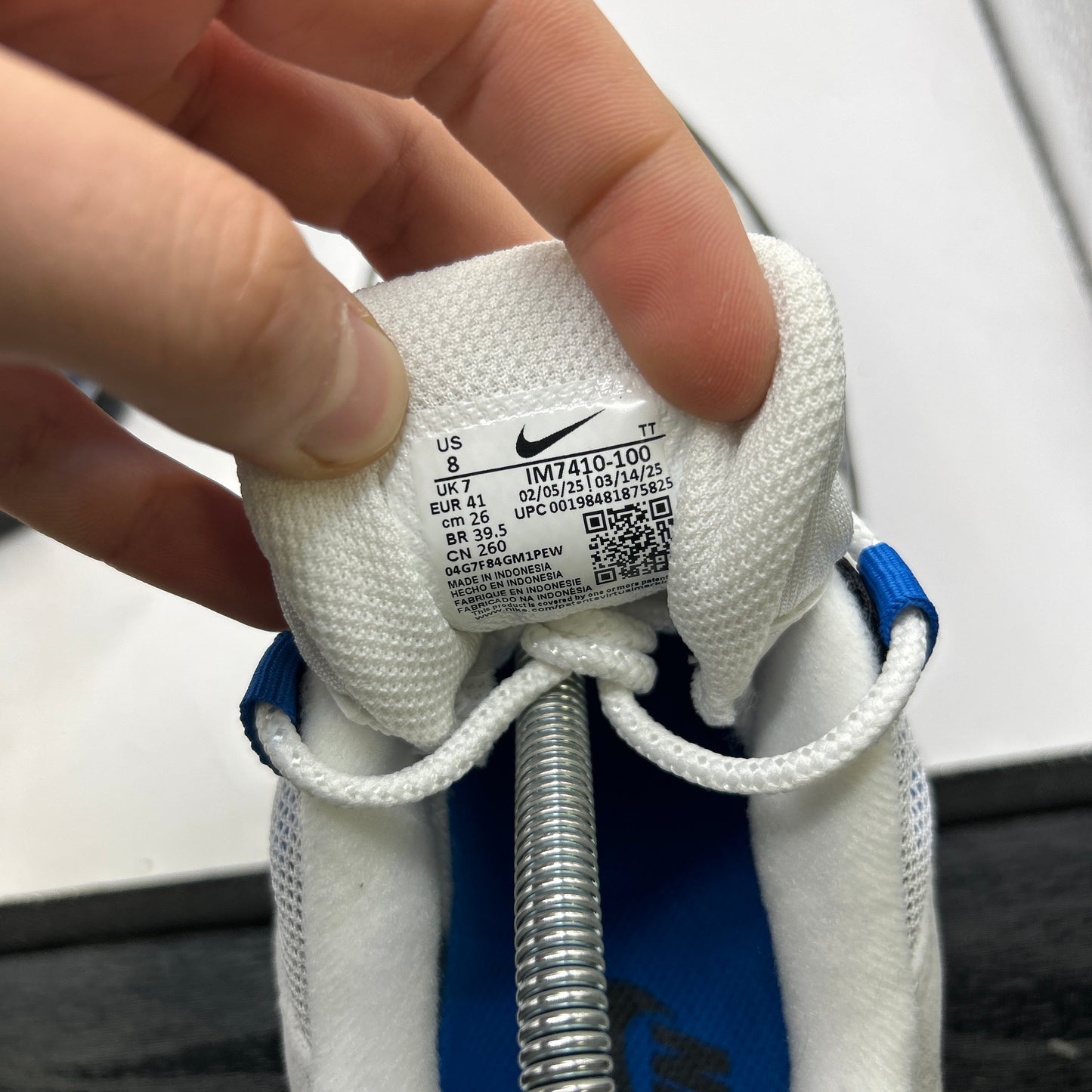 Nike Blue Spark 95s (UK 7)