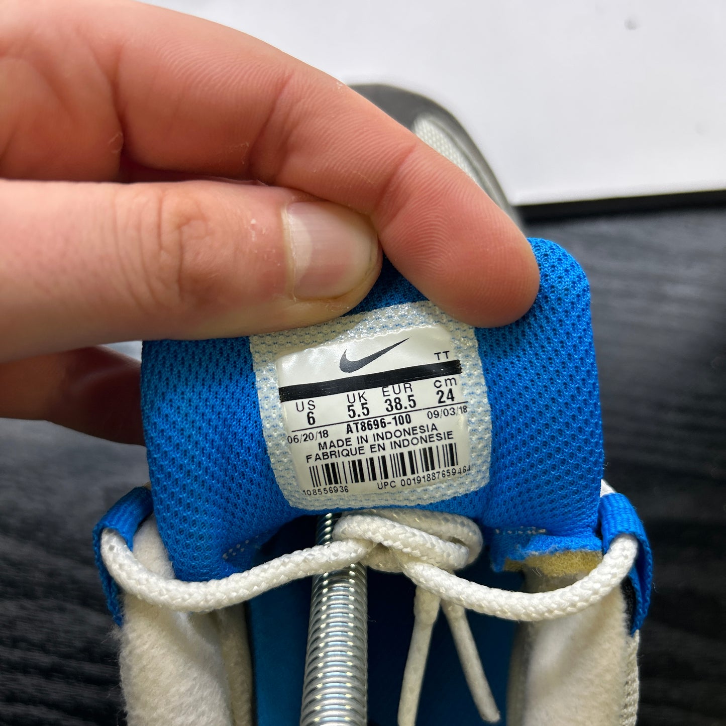 Nike Crystal Blue 95s (UK 5.5)