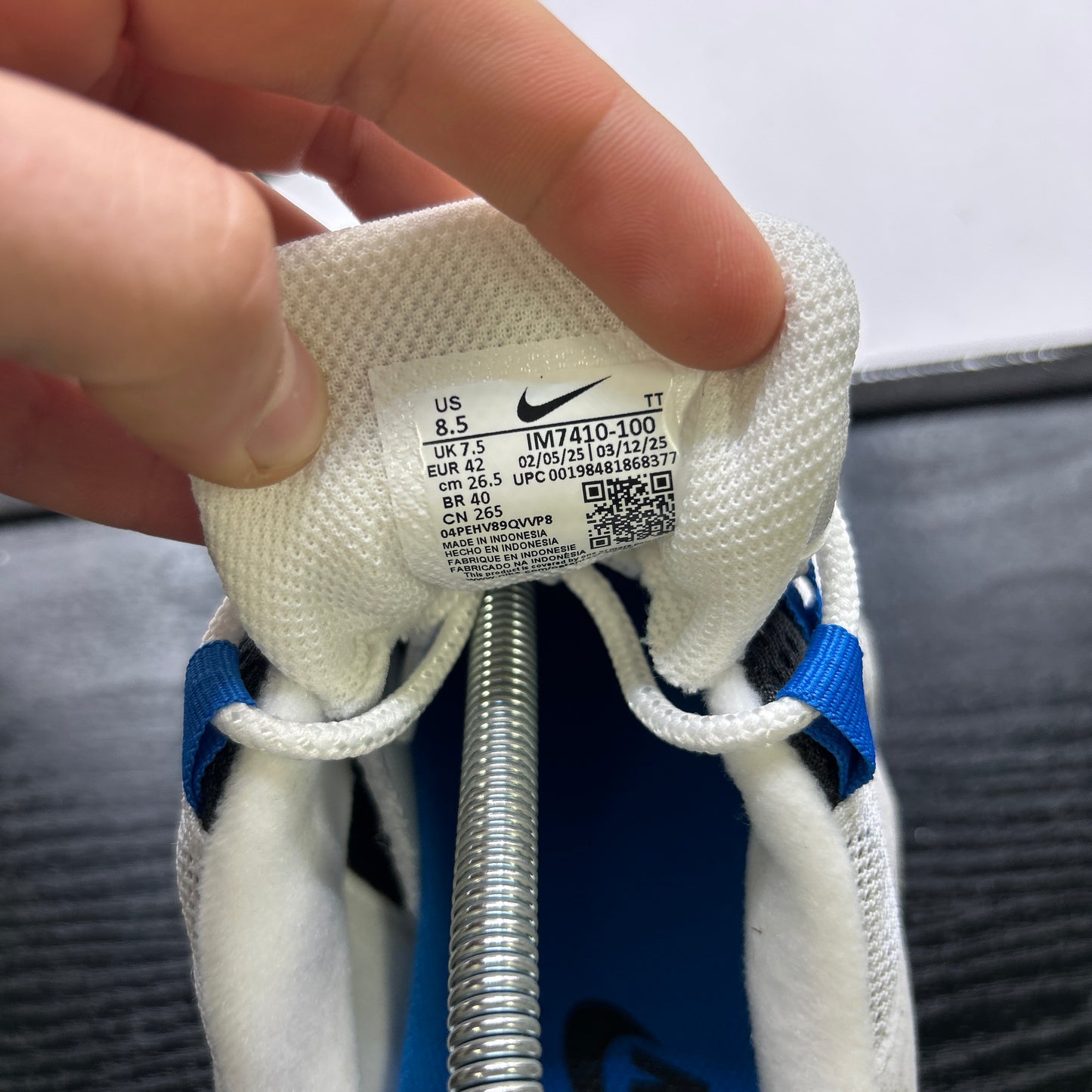 Nike Blue Spark 95s (UK 7.5)