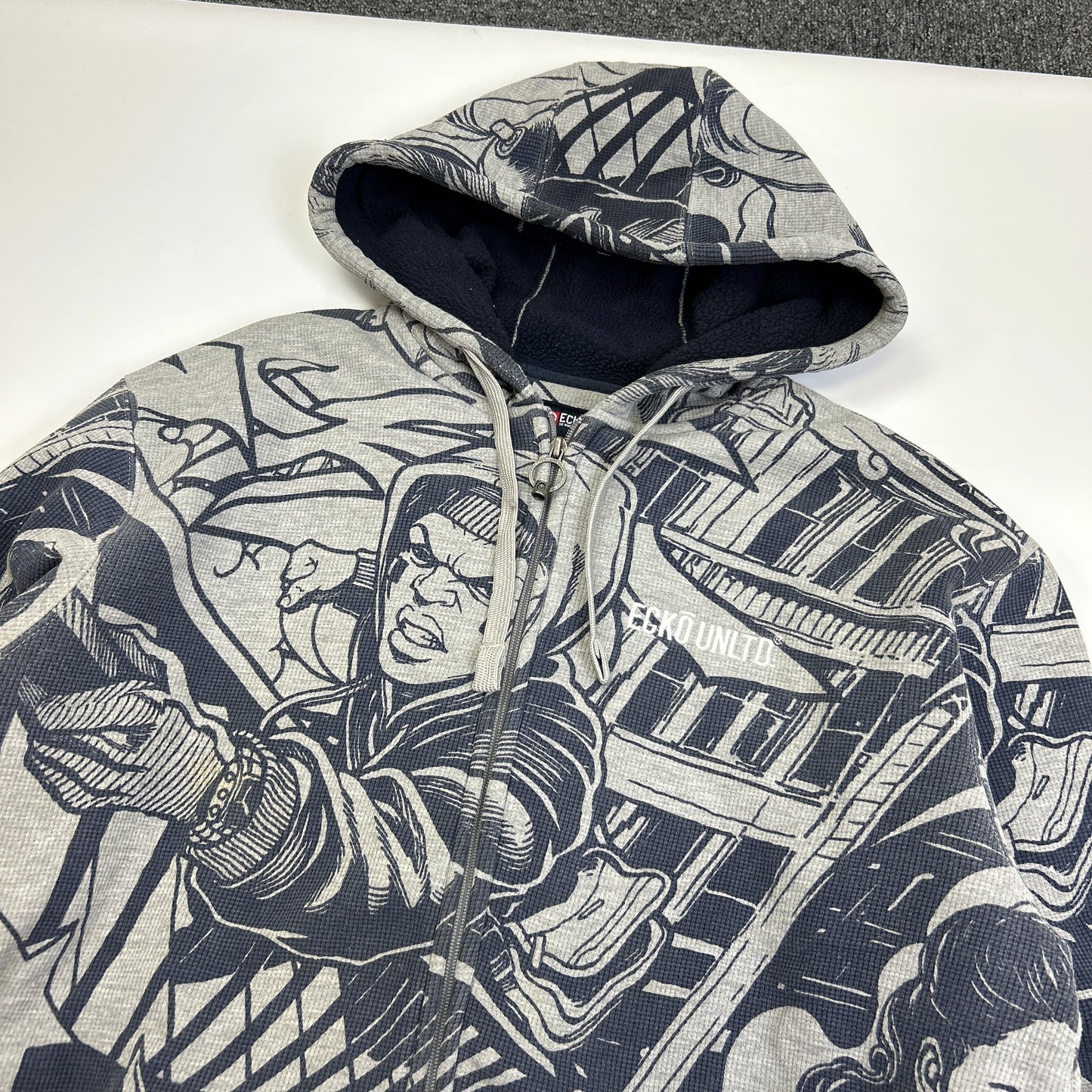 Ecko Zip Up Hoodie (L)