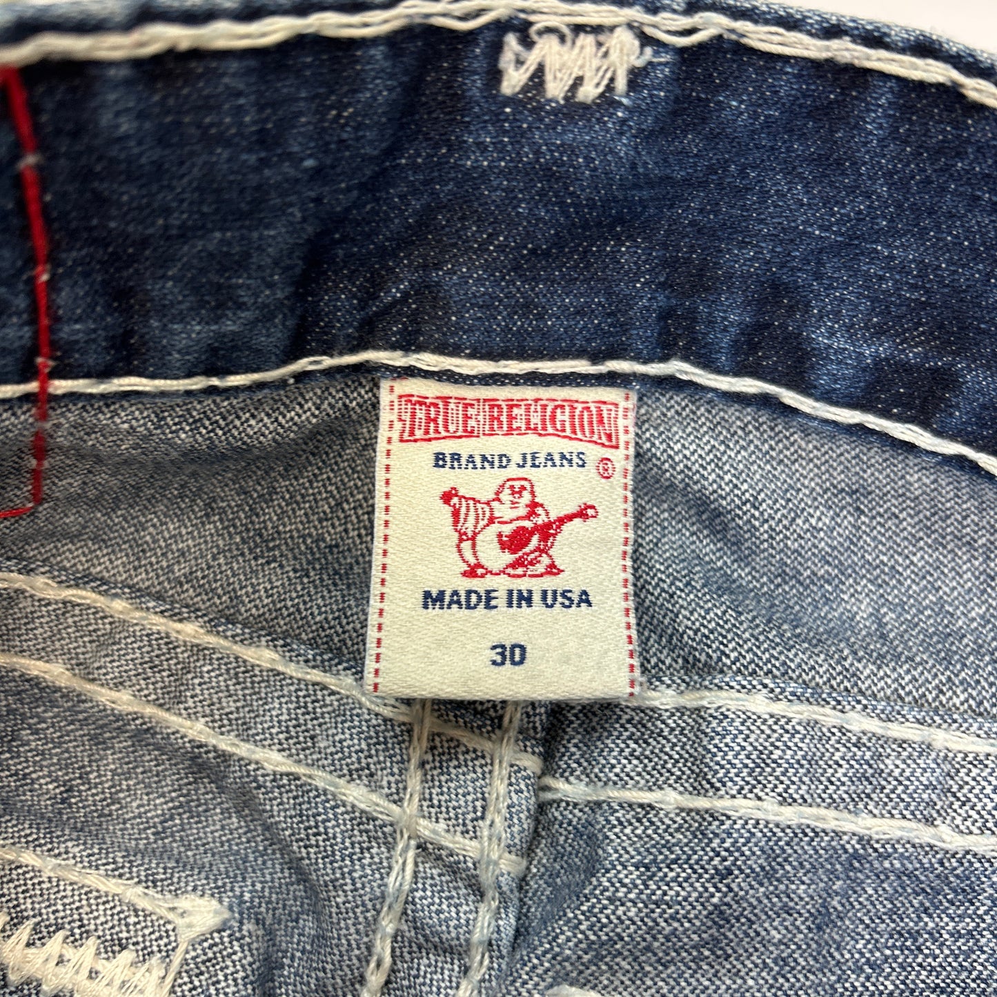 True Religion Big Stitch Jorts (30)