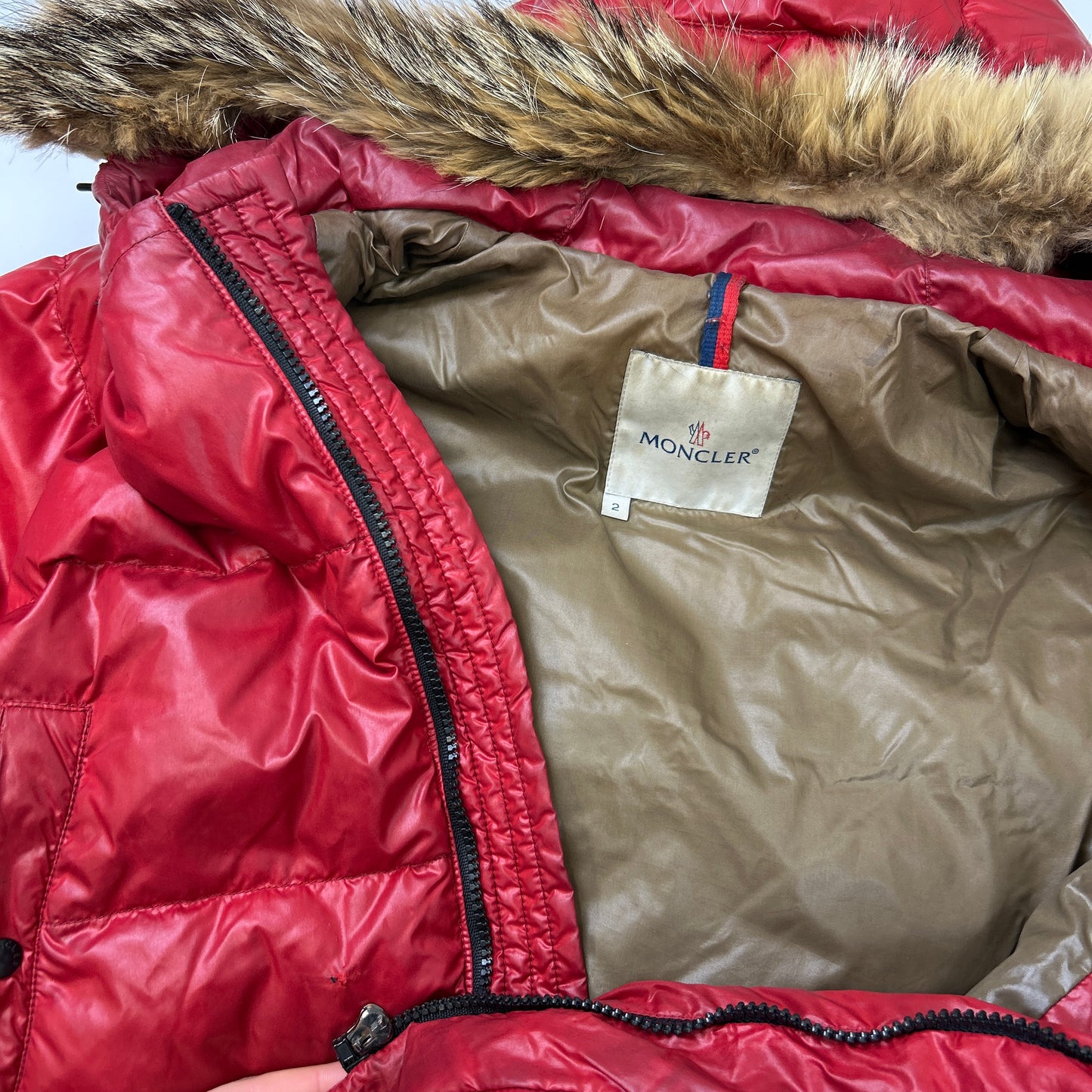 Moncler Bulgarie Fur Puffer (M)