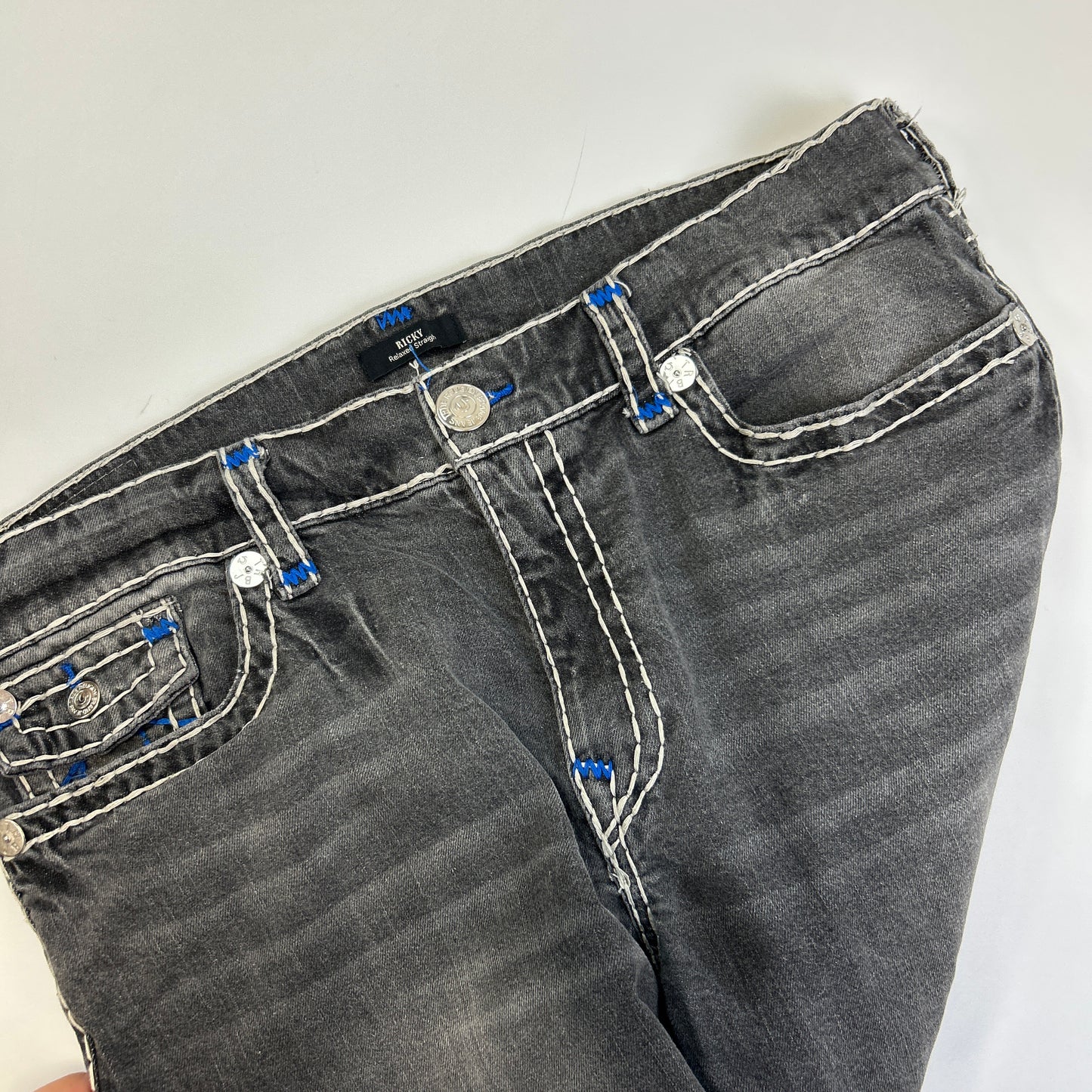 True Religion Big Stitch Jeans (40)