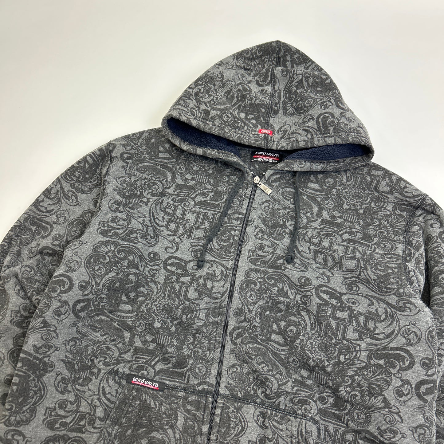Ecko Zip Up Hoodie (M)