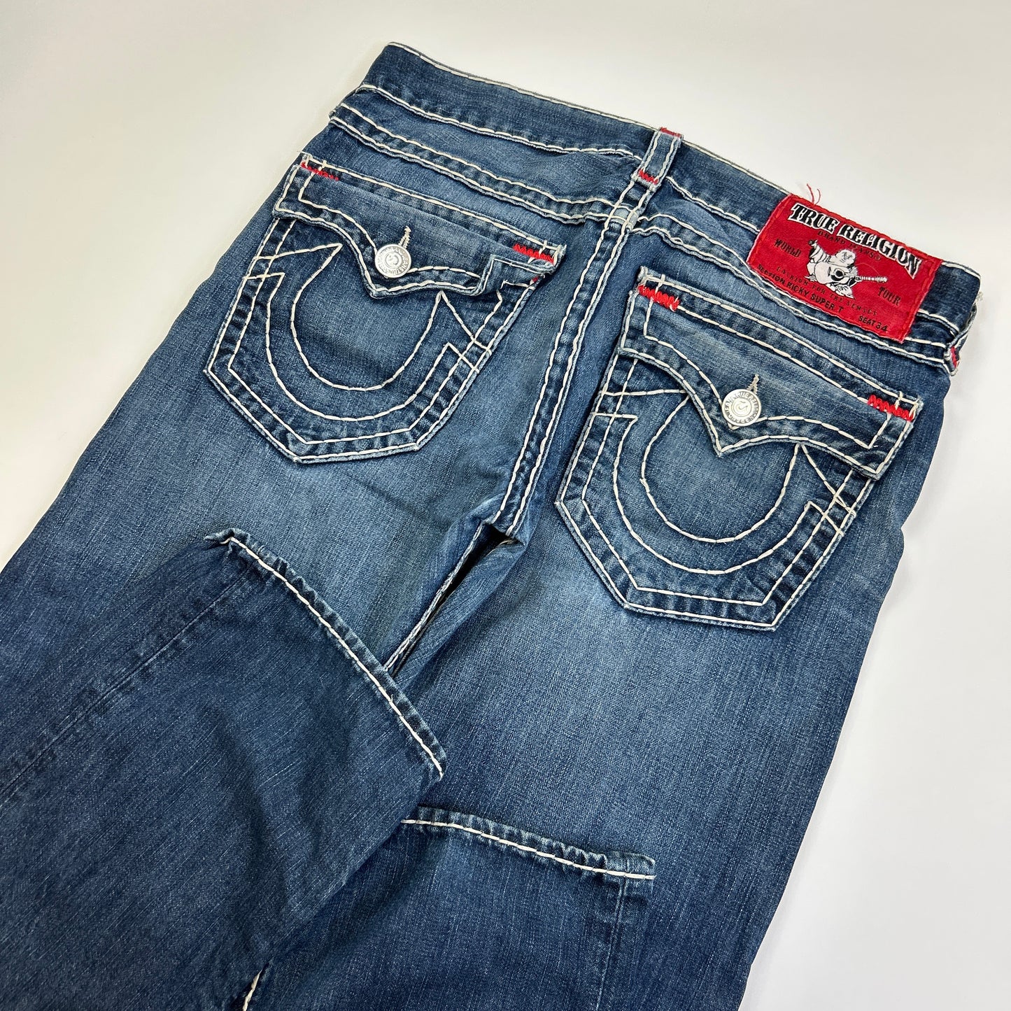 True Religion Big Stitch Jeans (34)