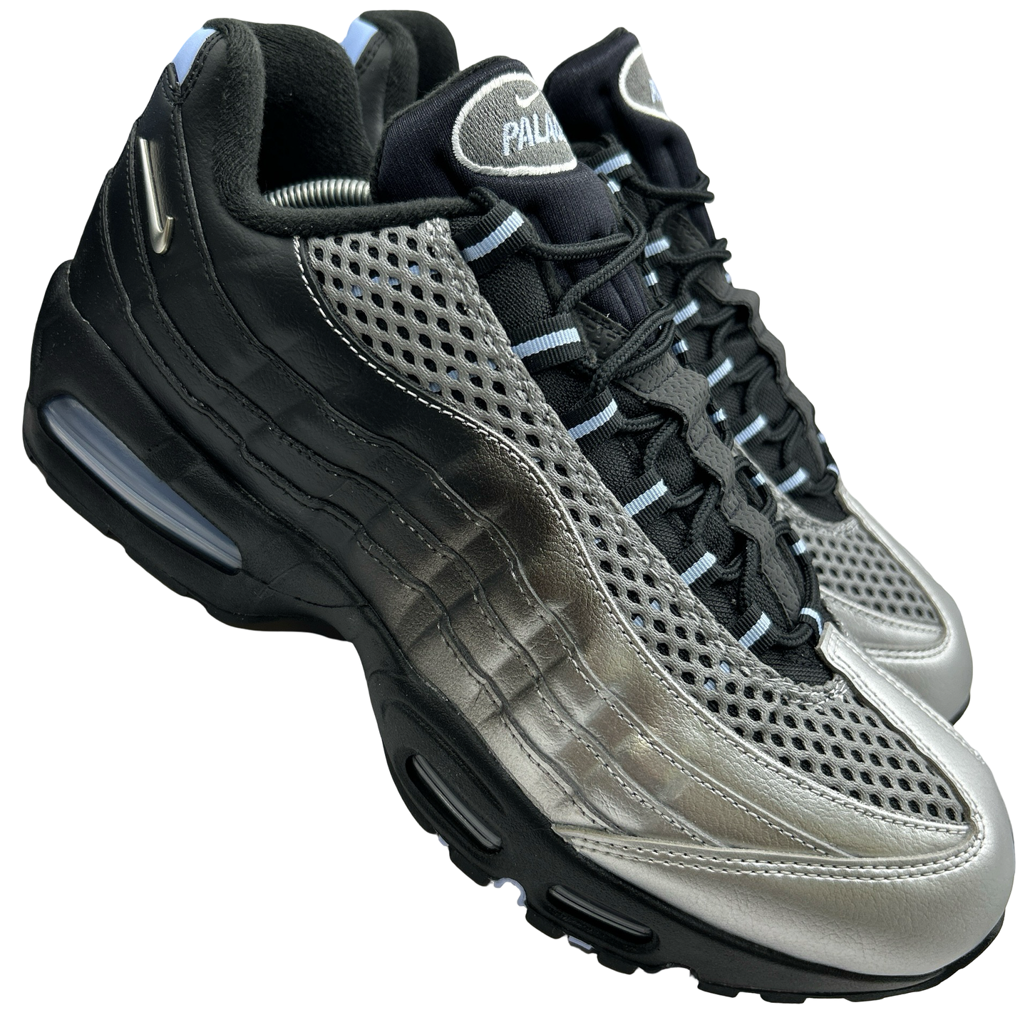Nike Palace Metallic Silver 95s (UK 11)