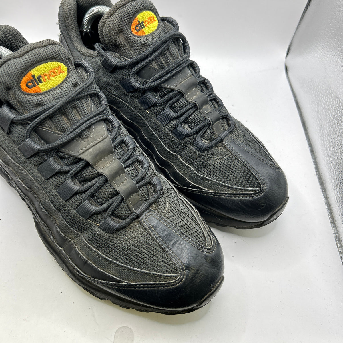 Nike Black Red Orange 95s (UK 9)