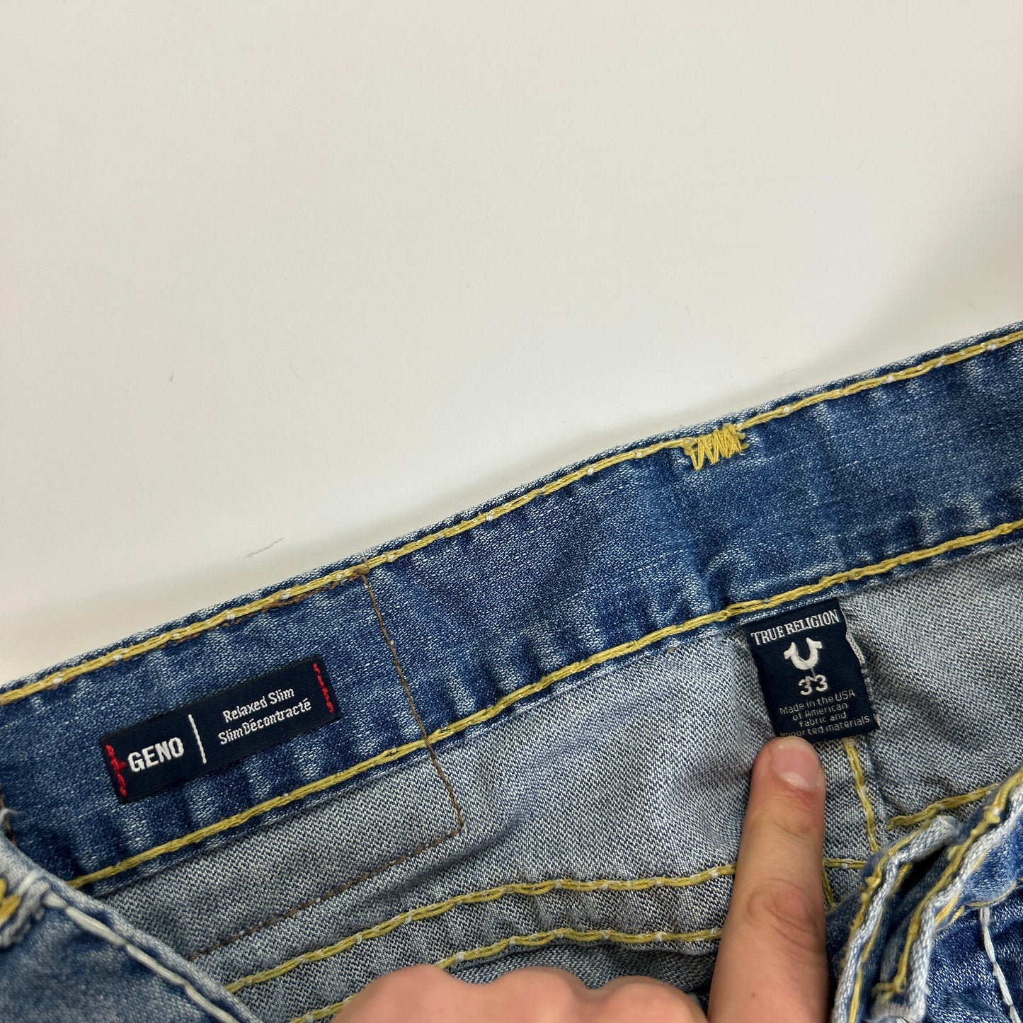 True Religion Big Stitch Jeans (33)
