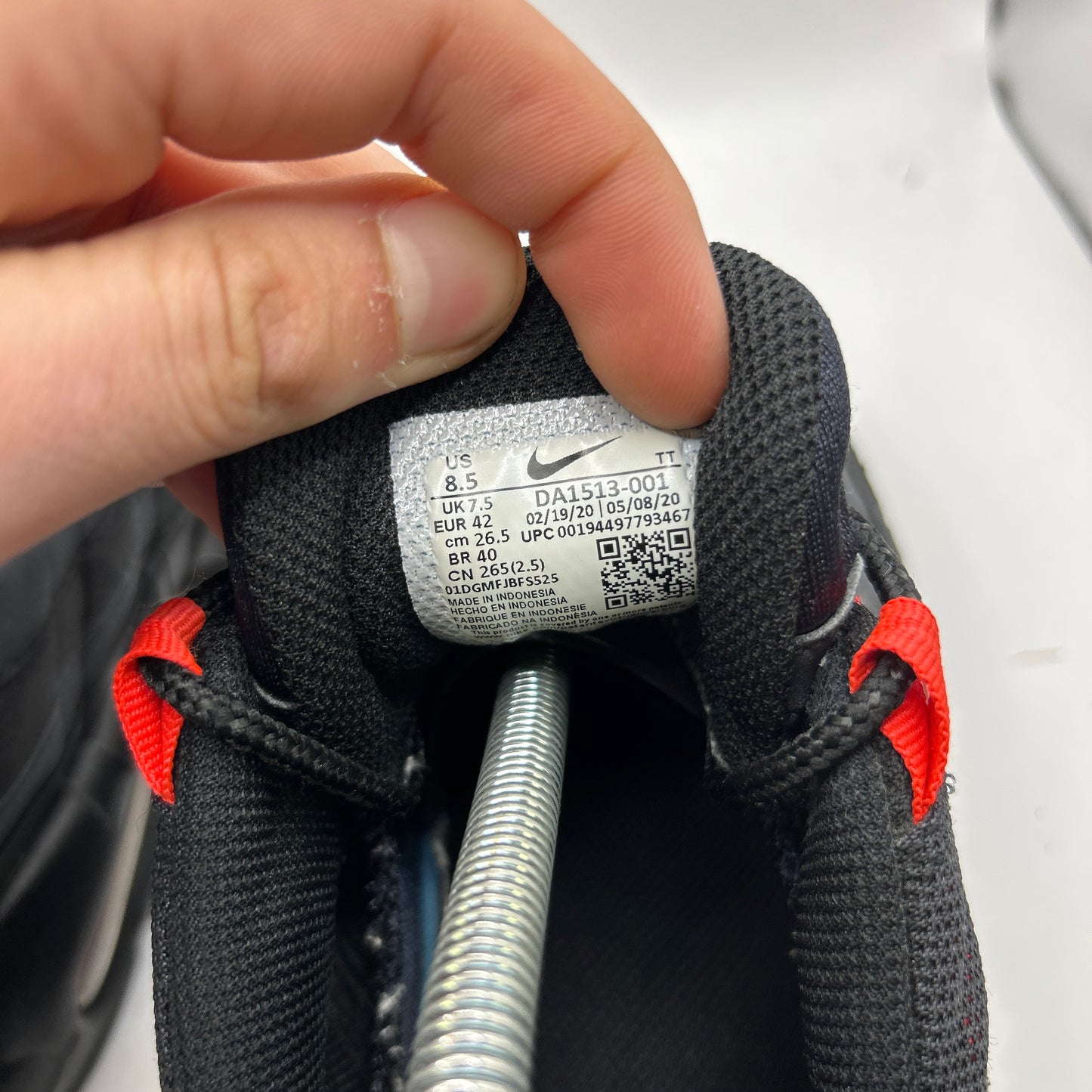 Nike Laser Crimson 95s (UK 7.5)