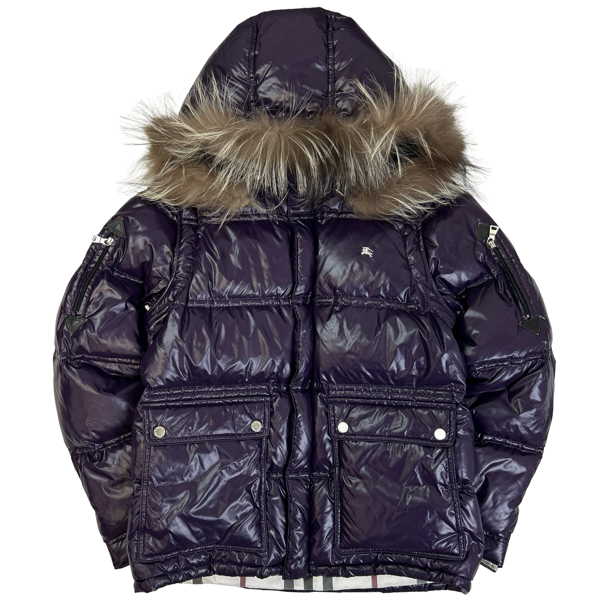 Burberry Fur Puffer (M)