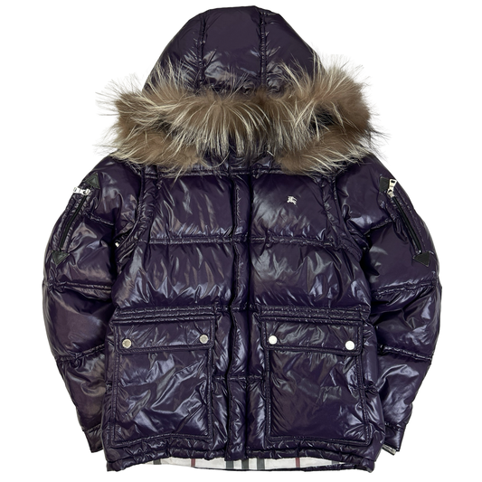 Burberry Fur Puffer (M)