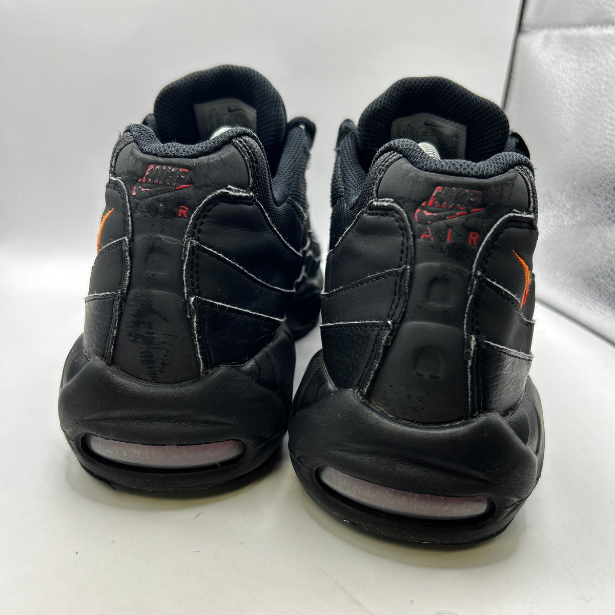 Nike Black Red Orange 95s (UK 9.5)
