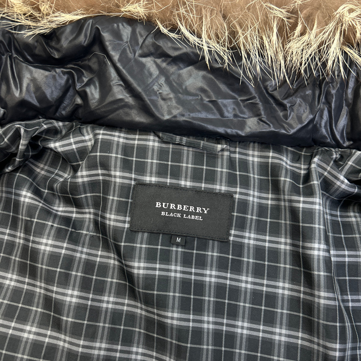 Burberry Fur Puffer (M)