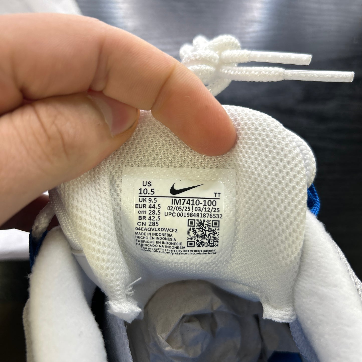 Nike Blue Spark 95s (UK 9.5)