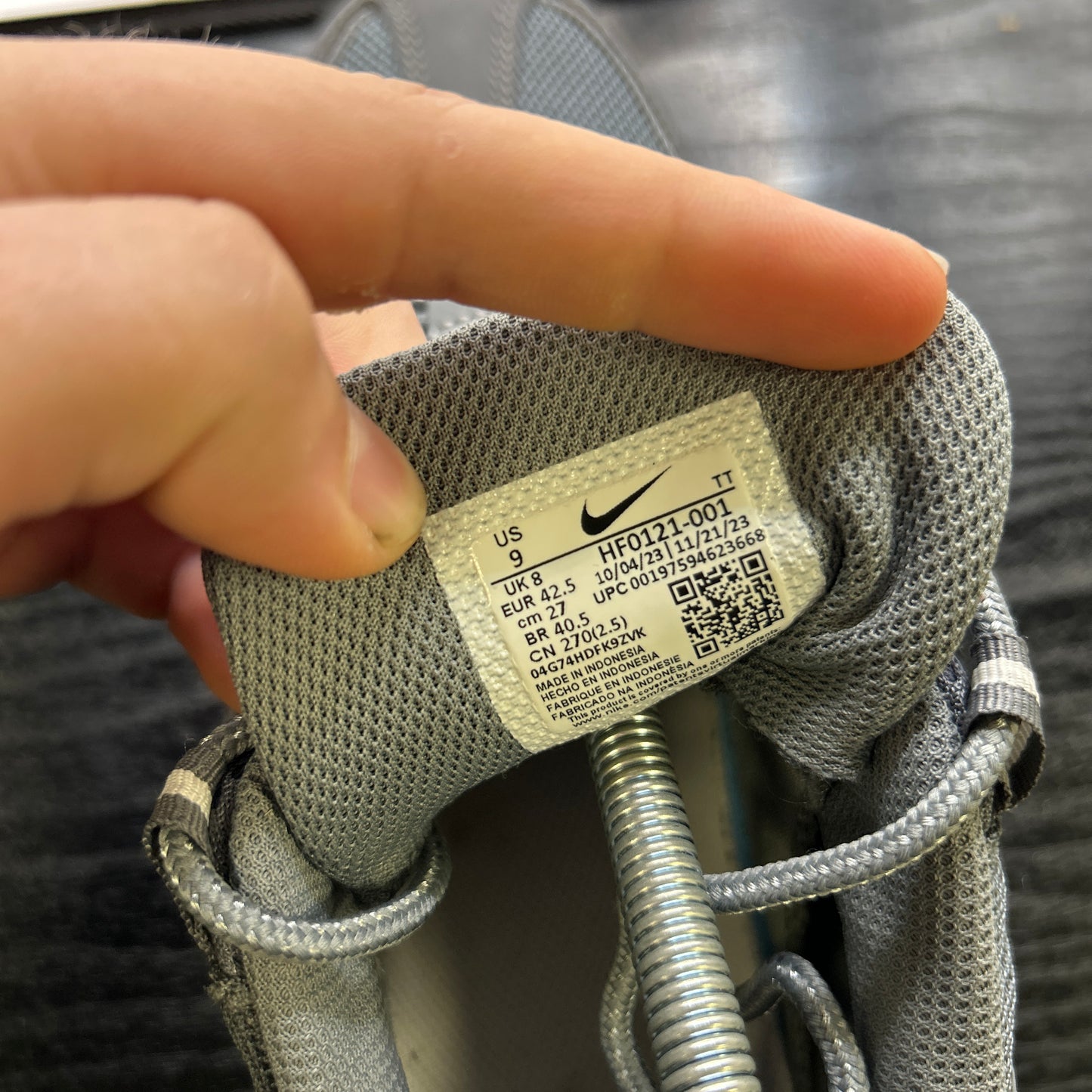Nike Cool Grey 95s (UK 8)