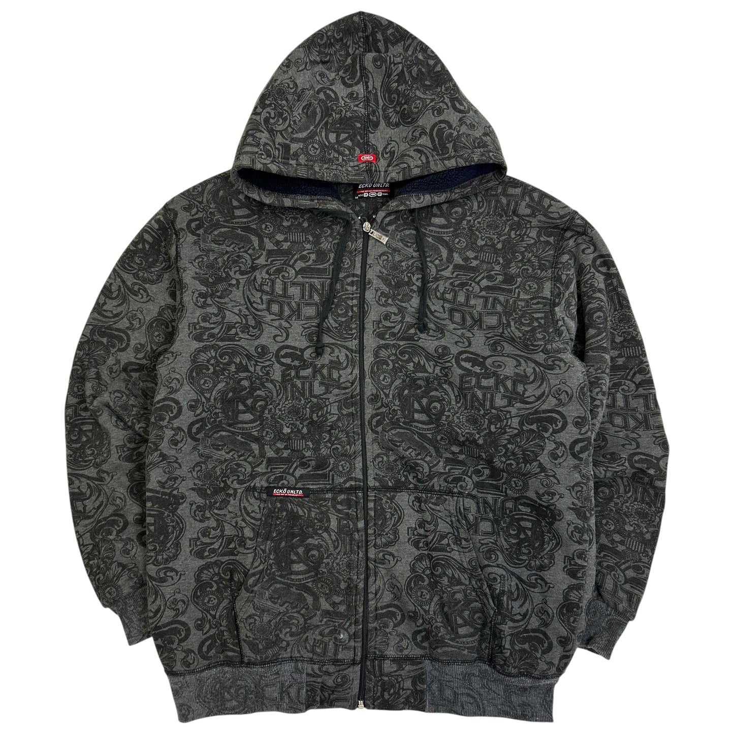 Ecko Zip Up Hoodie (M)