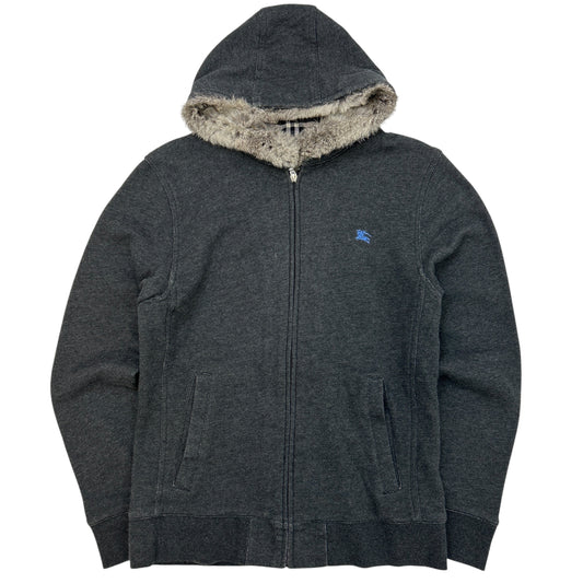 Burberry Fur Hoodie (S)