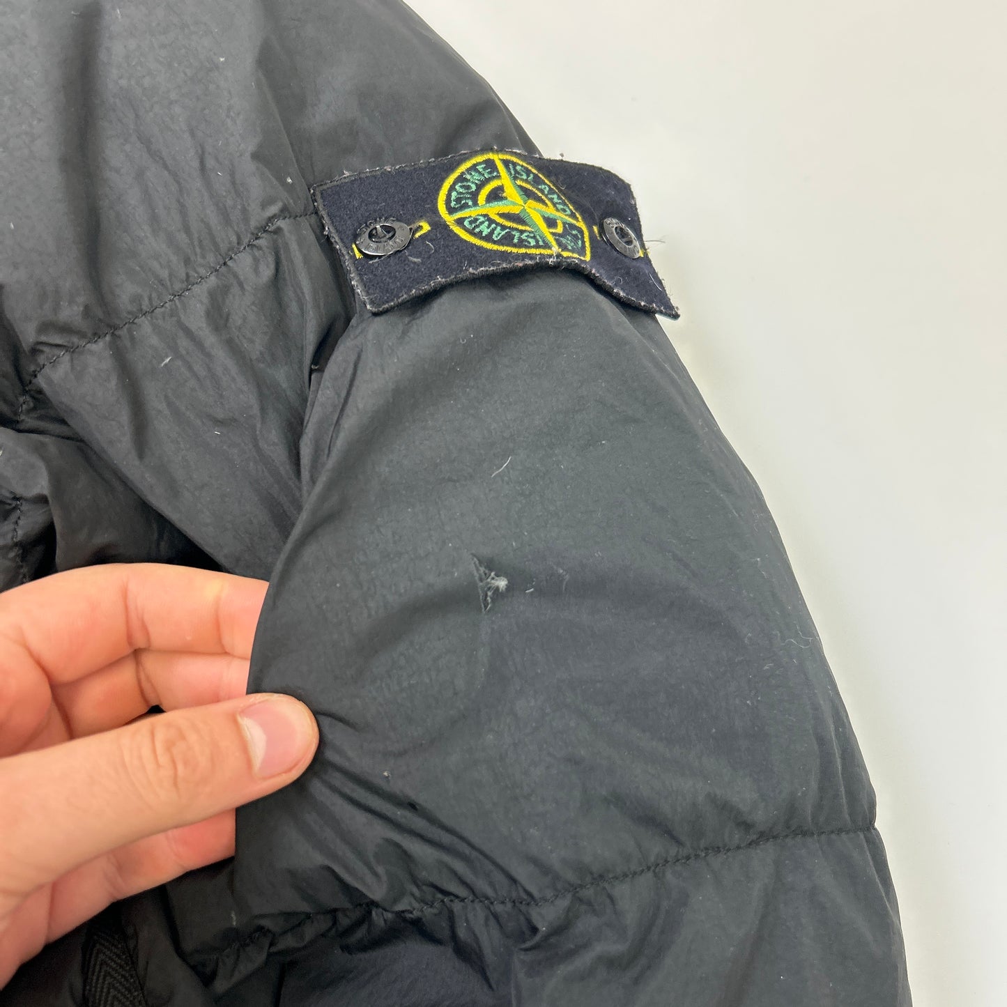 Stone Island Crinkle Reps Puffer (XL)