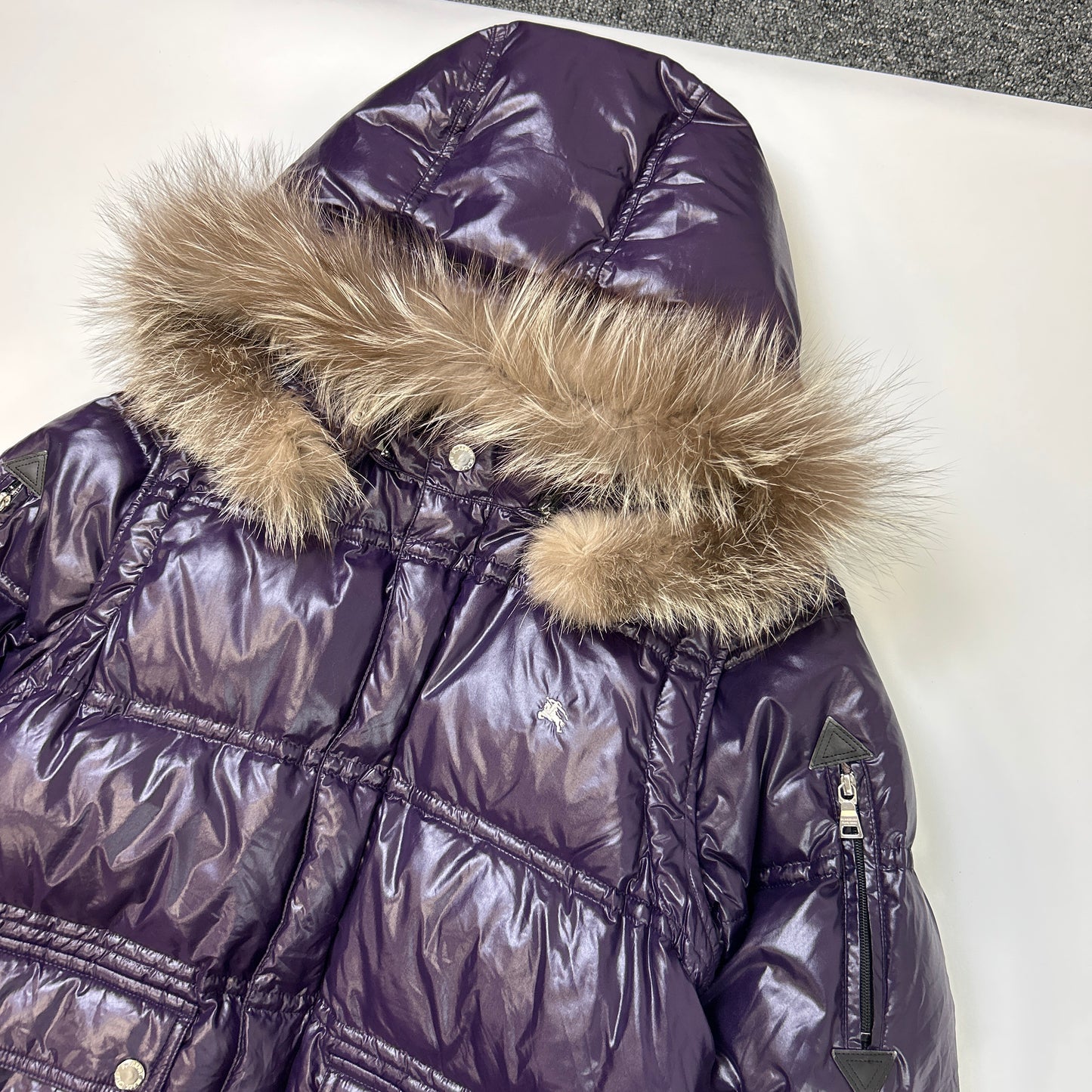 Burberry Fur Puffer (M)