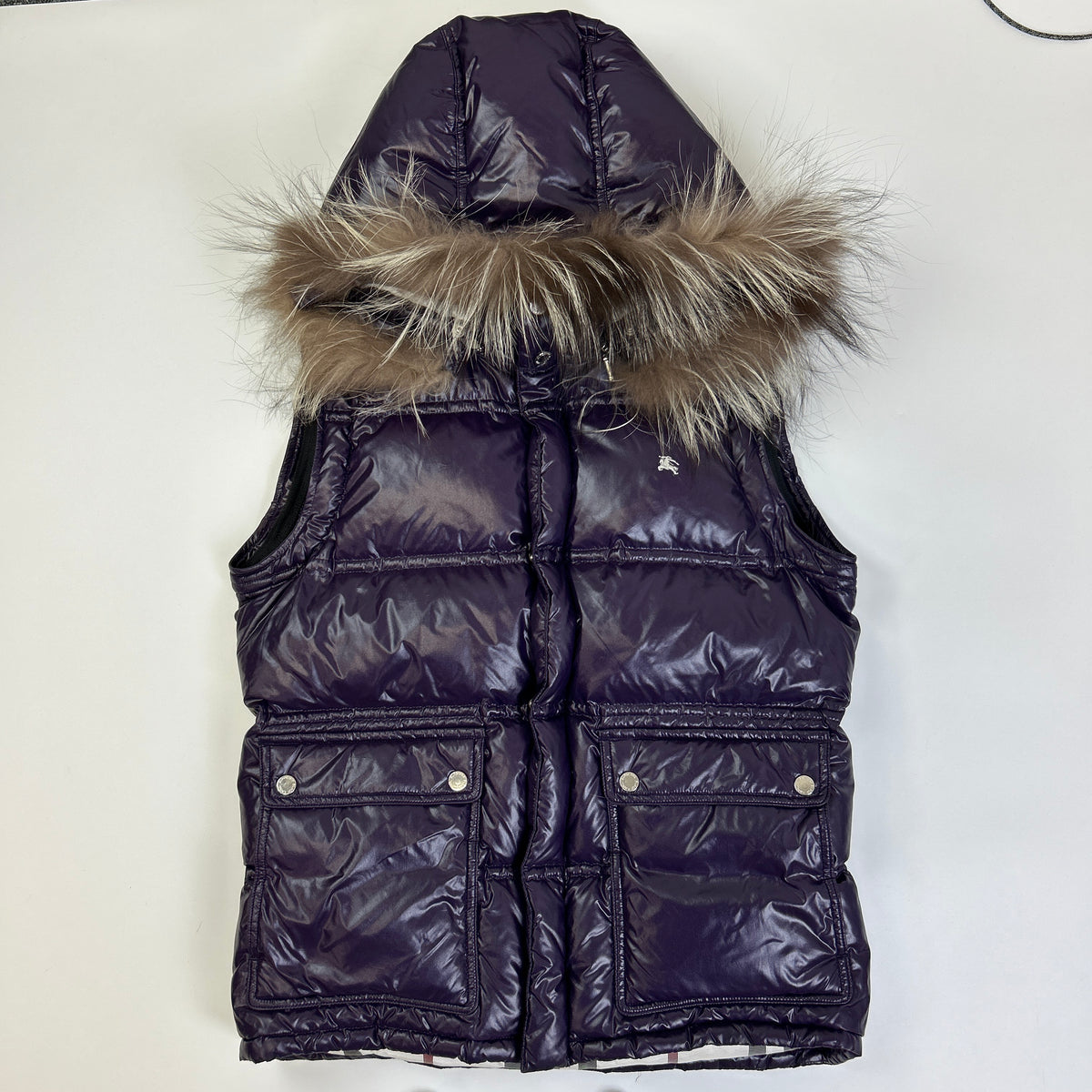 Burberry Fur Puffer (M)