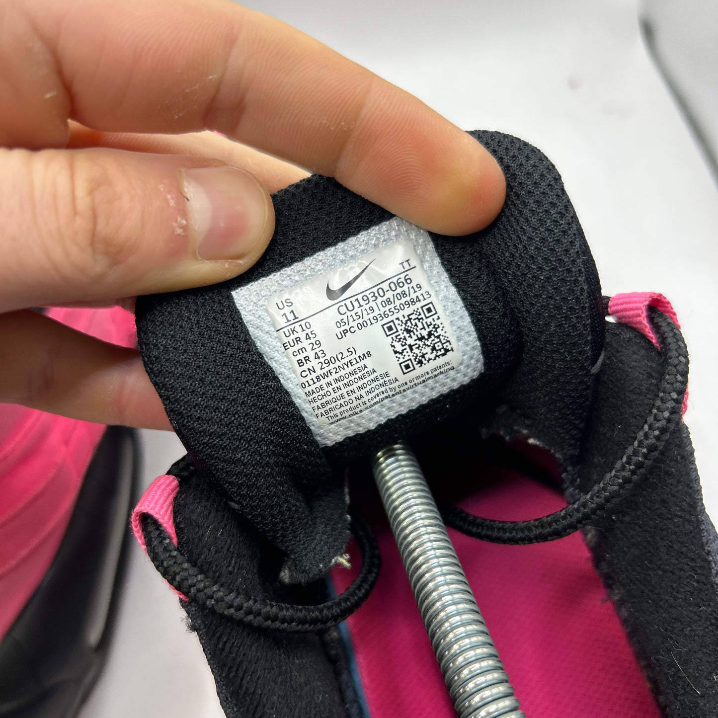 Nike Pink Blast 95s (UK 10)