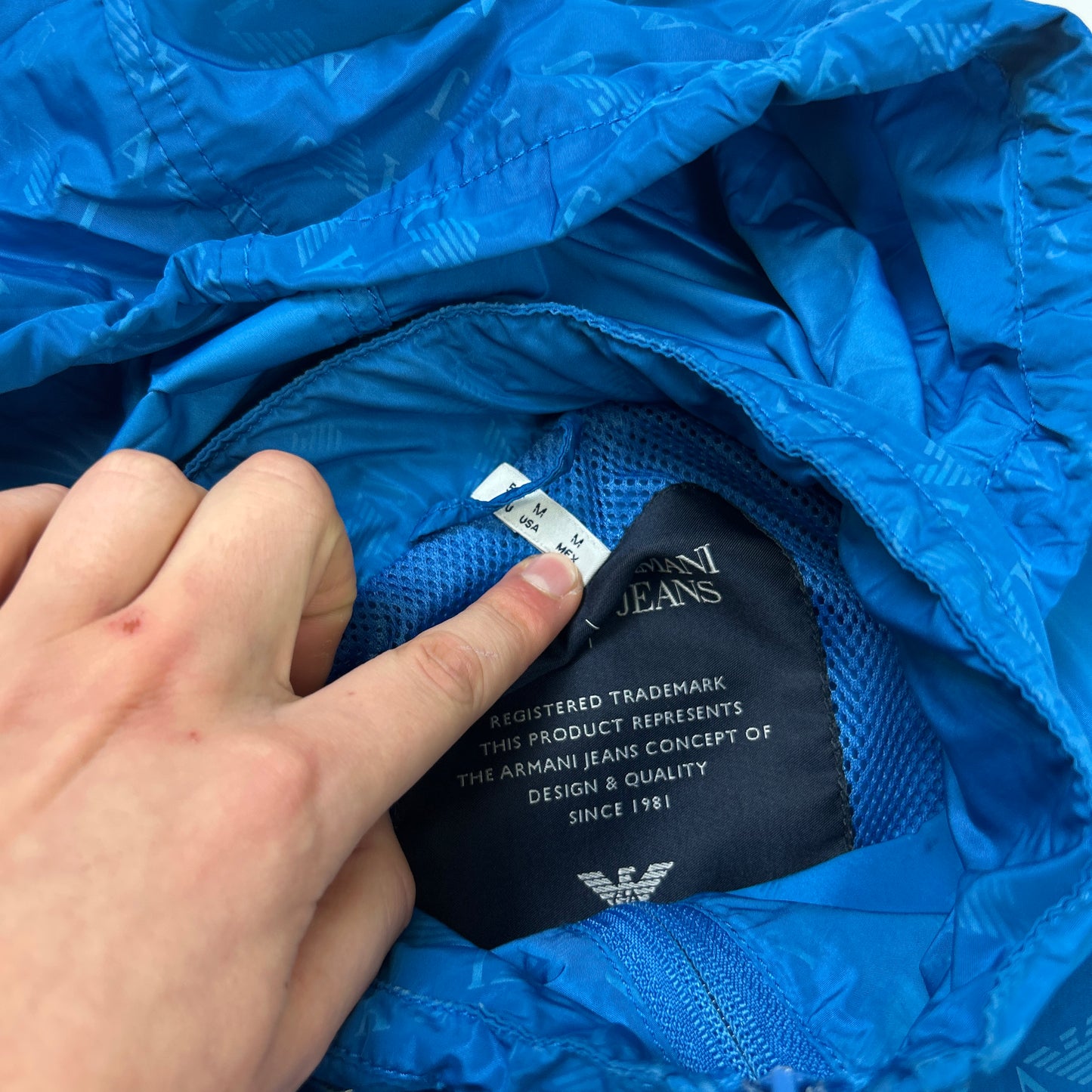 Armani Jeans Monogram Jacket (M)