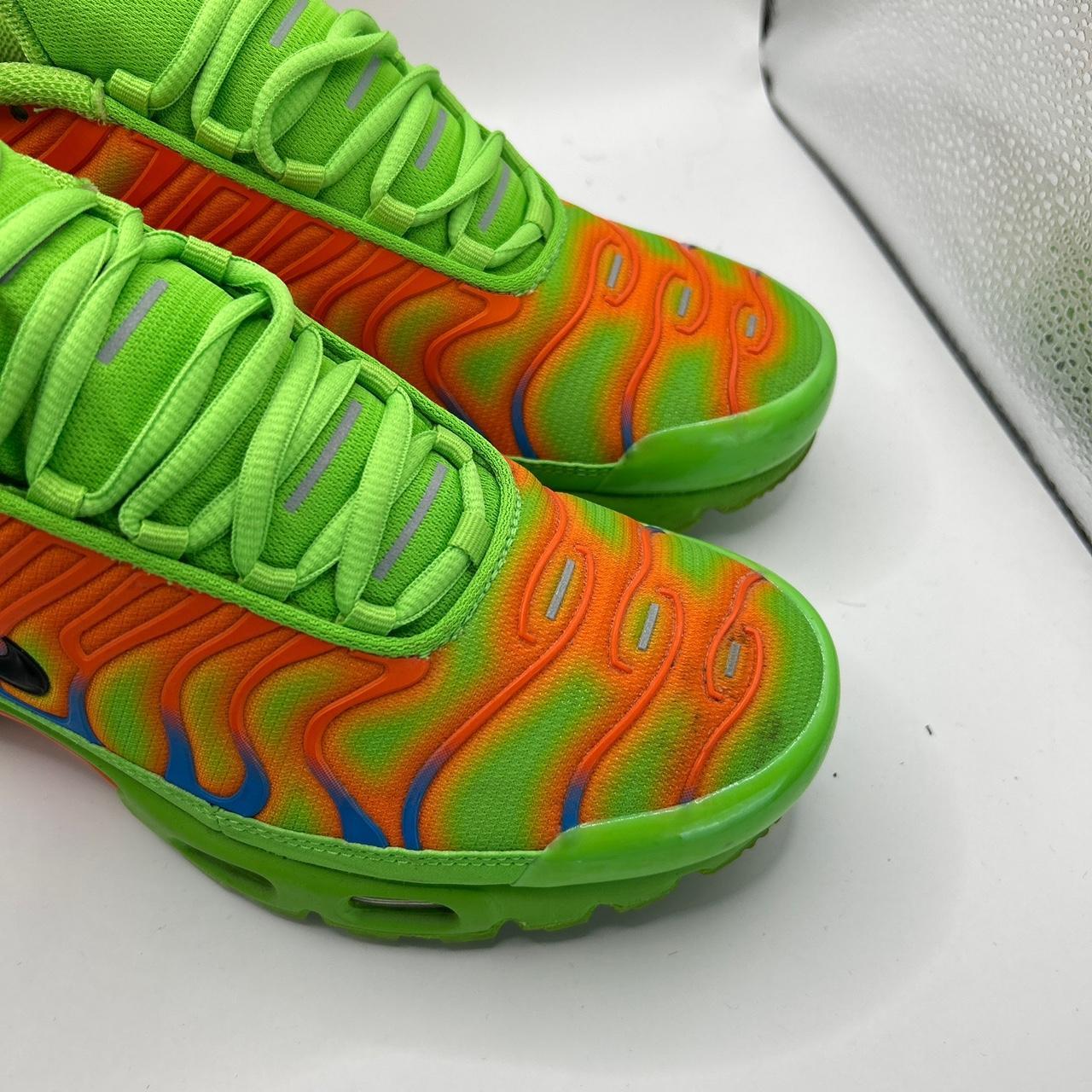 Orange Nike Air Max Plus Supreme Green Stores Nike Supreme Tn (UK 7)