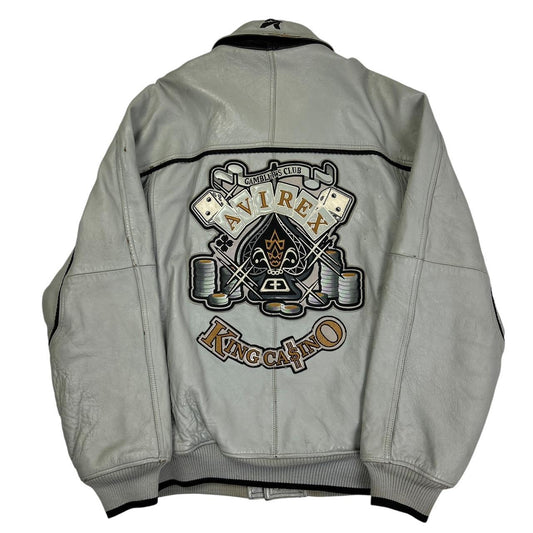 Avirex Leather Jacket (XL)