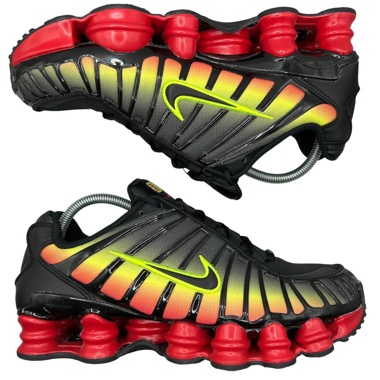 Nike Volt Fire Red Shox (UK 7)