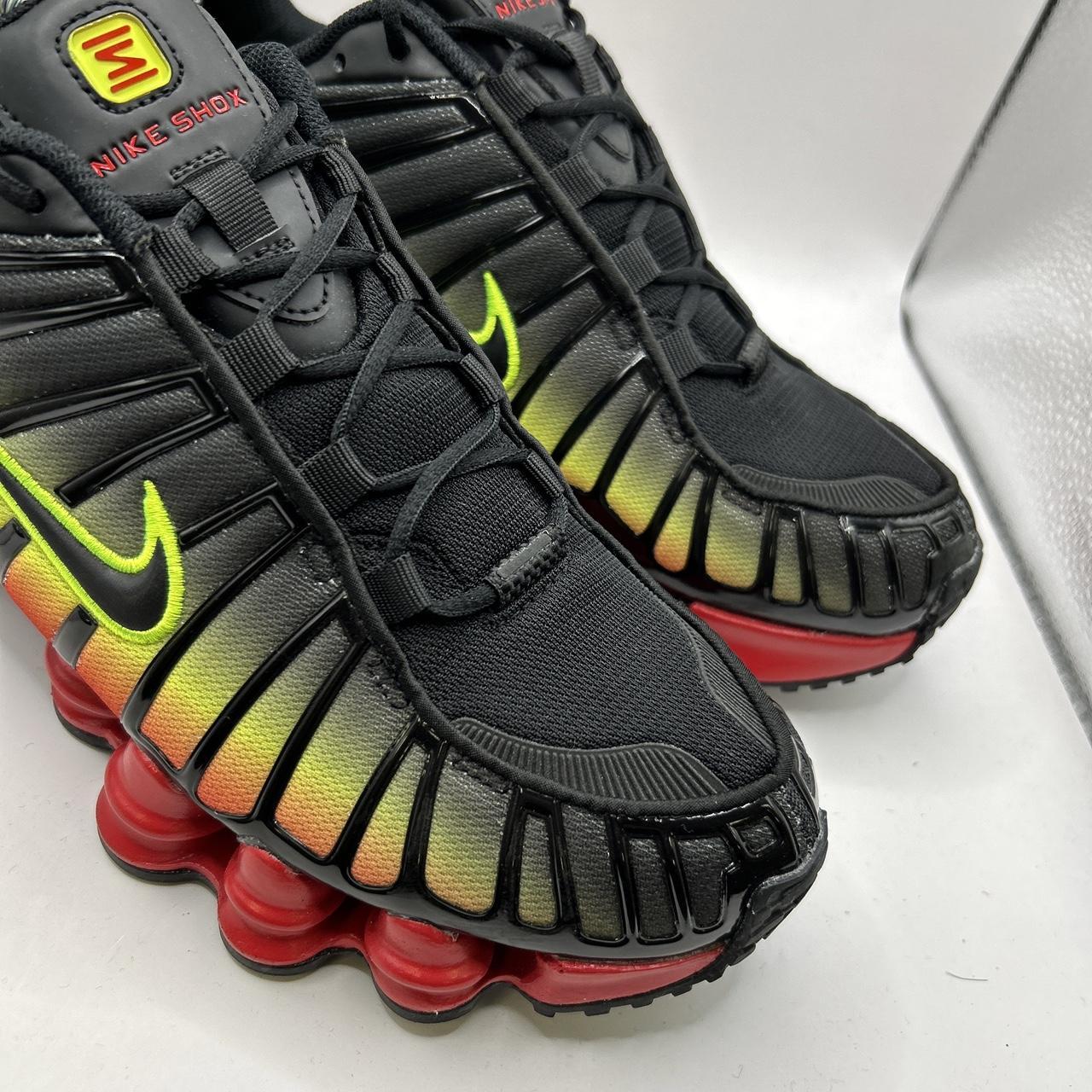 Nike Volt Fire Red Shox (UK 7)