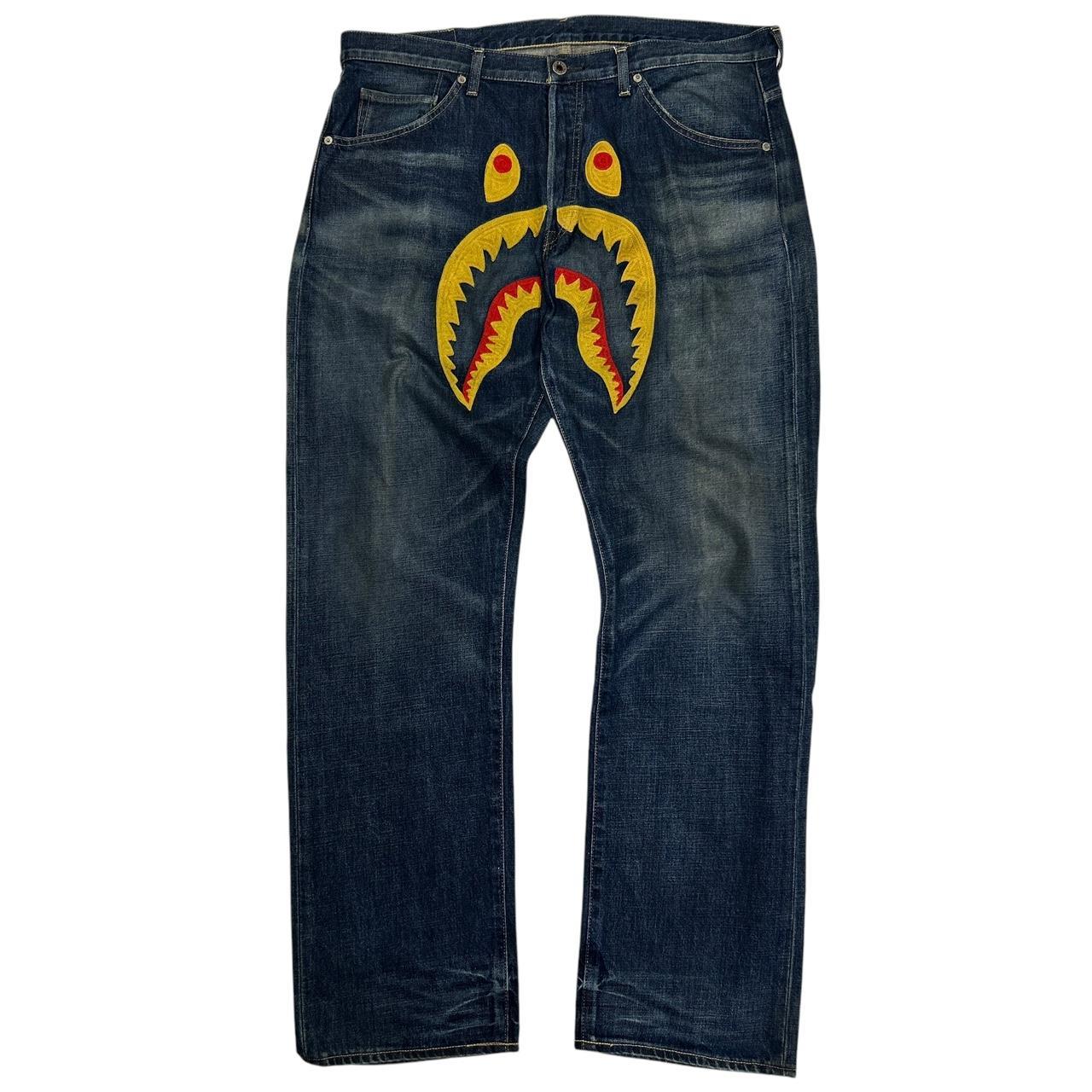 Bape Shark Face Jeans (36")