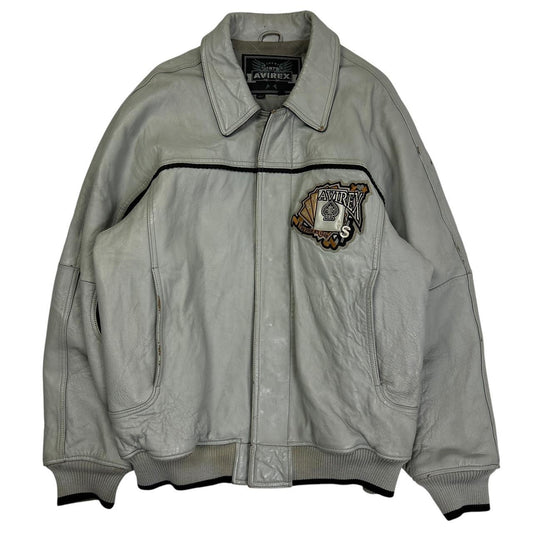 Avirex Leather Jacket (XL)