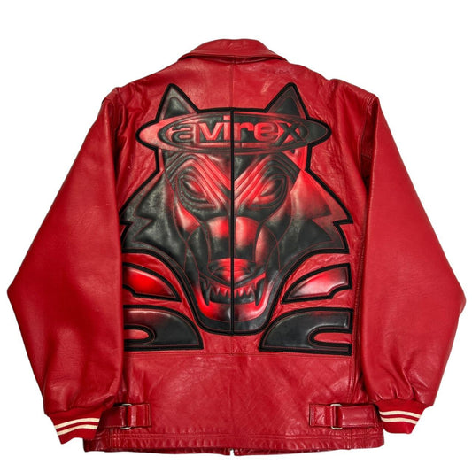 Avirex Leather Jacket (L)