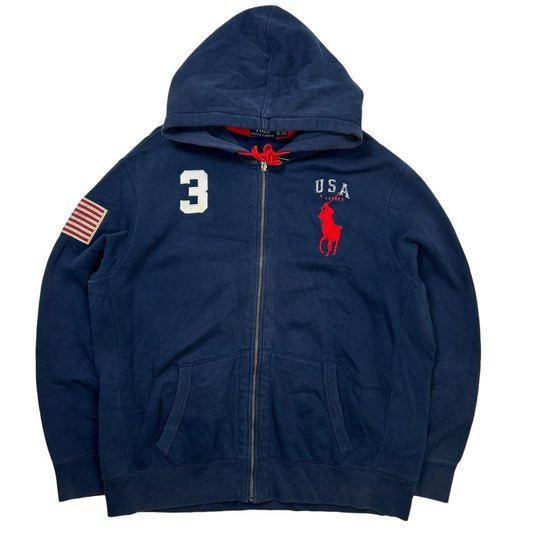 Ralph Lauren USA Hoodie (XXL)