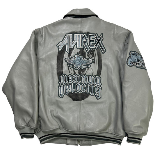 Avirex Leather Jacket (L)