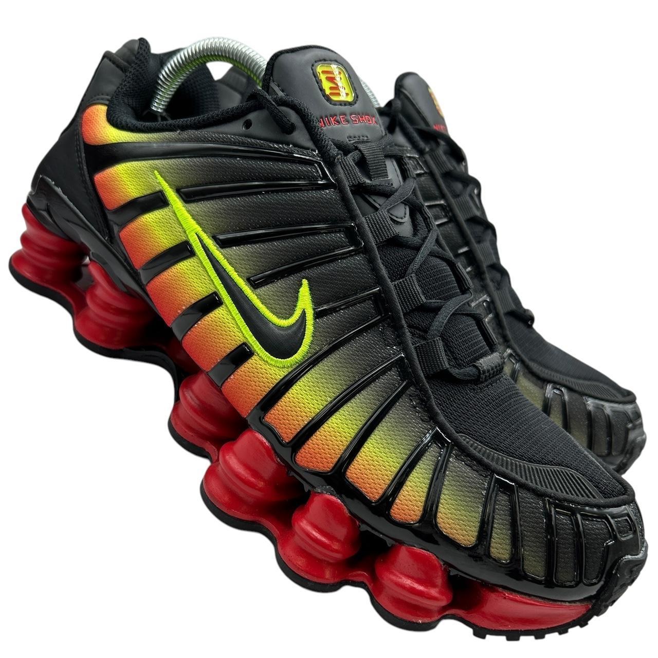 Nike Volt Fire Red Shox (UK 7)