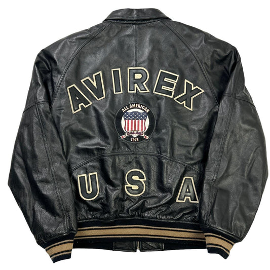 Avirex Leather Jacket (L)