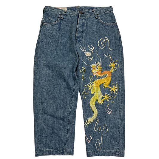 Evisu Embroidered Jeans (33)