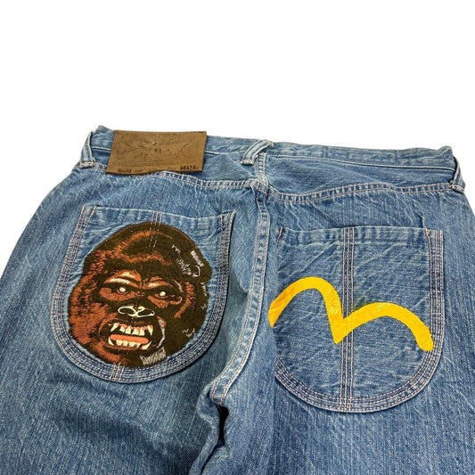 Evisu Embroidered Jeans (33)