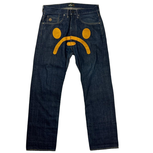 Bape Sad Face Jeans (32")