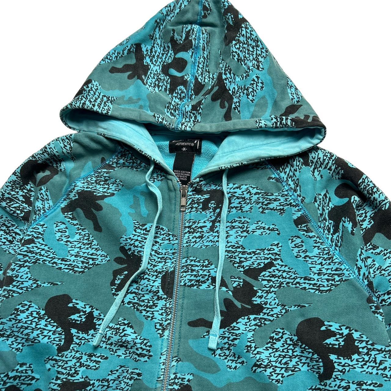 Stussy Zip Up Hoodie  (M)