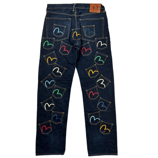 Evisu Multipocket Jeans  (34")