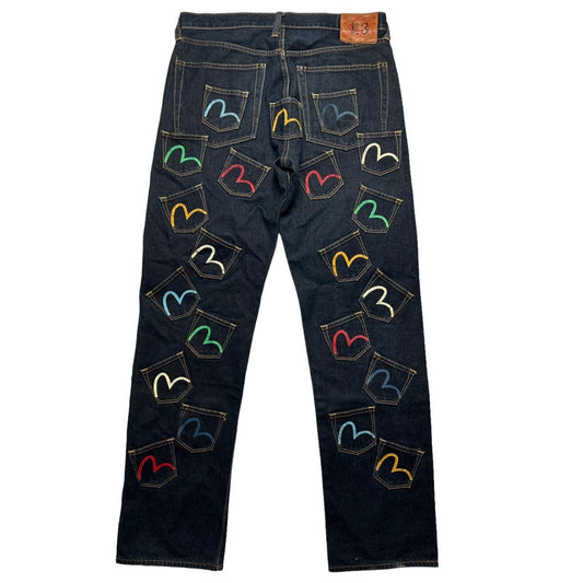 Evisu Multipocket Jeans  (34")