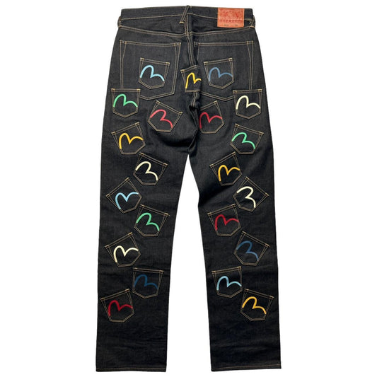 Evisu Multipocket Jeans  (32")