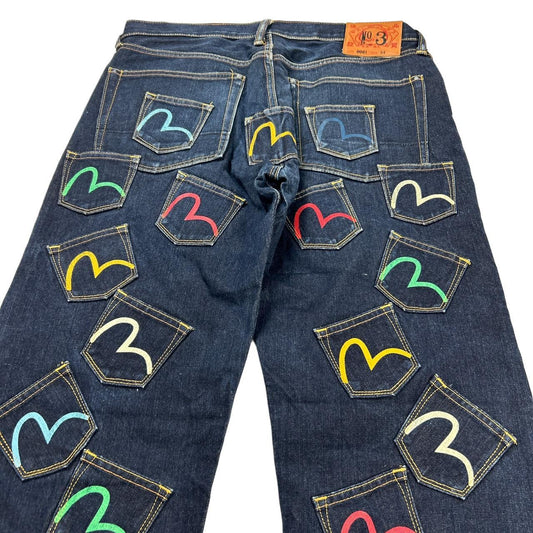 Evisu Multipocket Jeans  (34")