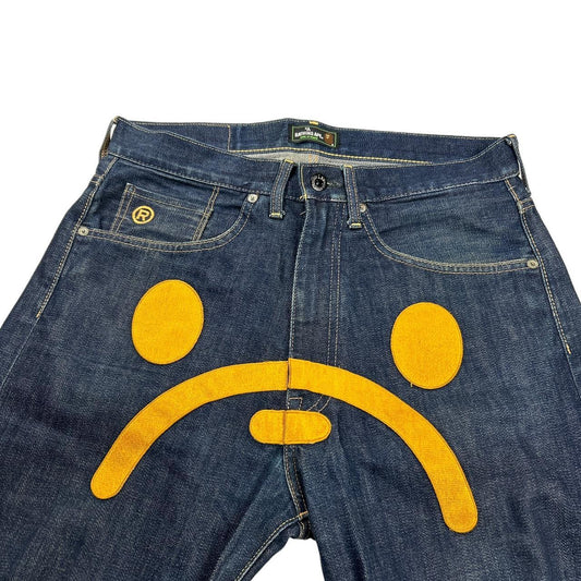 Bape Sad Face Jeans (32")